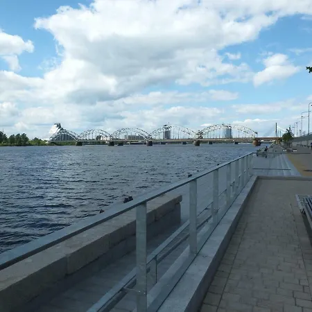 Riverside Promenade Ryga